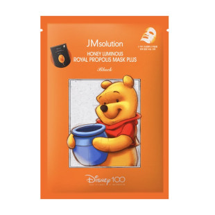 Антивозрастная тканевая маска для лица JM Solution Honey Luminous Royal Propolis Mask Plus